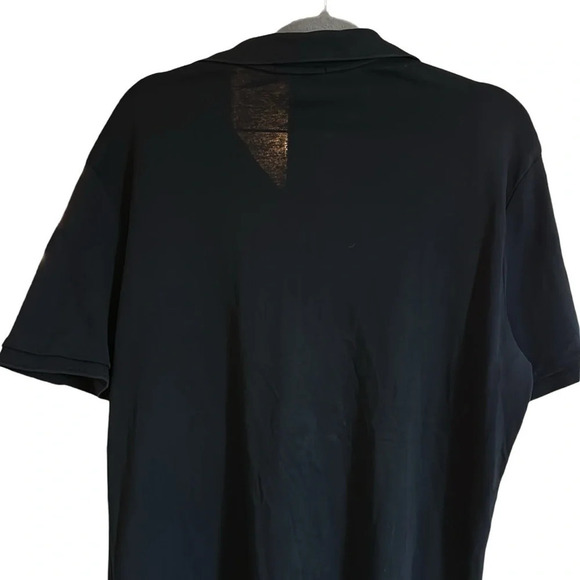 Polo by Ralph Lauren Black Short Sleeve Polo Shirt Size Large - Picture 6 of 7